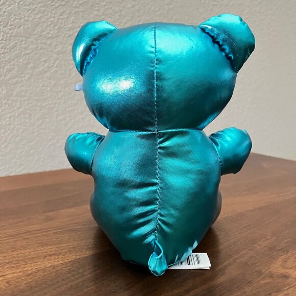 Candy Bear Plush Metallic Blue by Yoonique Toys 8" Gummy Bear Unique Gift Blue - Picture 4 of 7